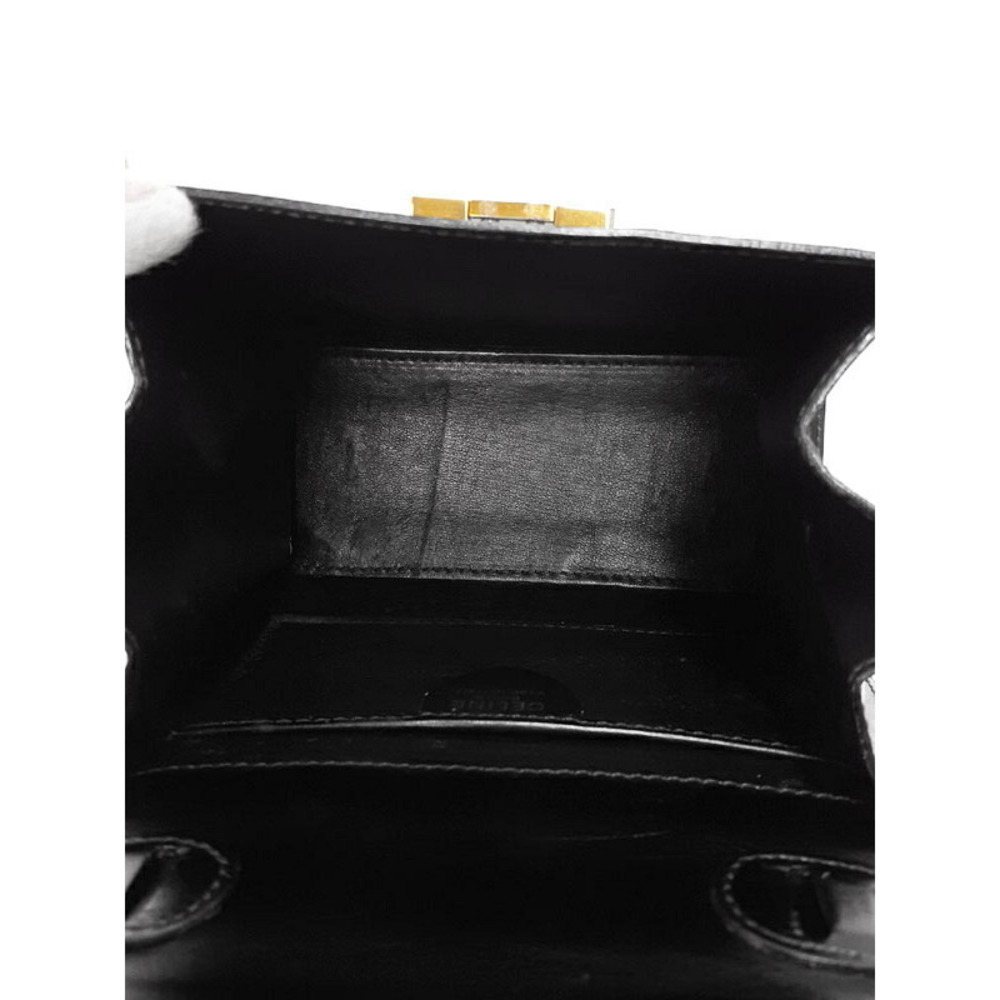 Celine Leather Handbag Bag Black - Picture 3 of 9